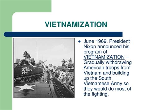 what does vietnamization mean
