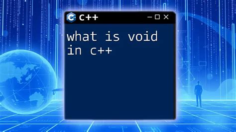 What Does Void Do In C#