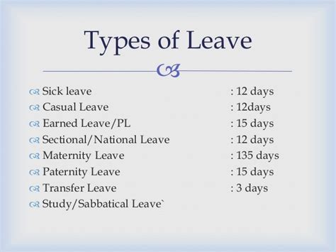 what does voluntary leave mean