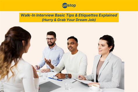 What Does Walk In Interview Mean