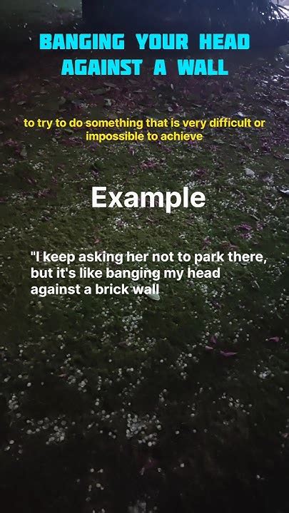 What Does Wall Banging Mean