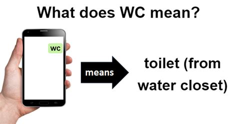 what does wc mean in texting from a boy
