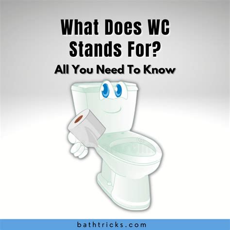 what does wc stand for in plumbing