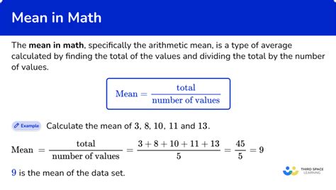 what does when mean in math