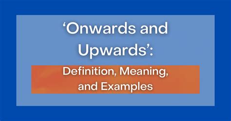 What Does Writing Upwards Mean