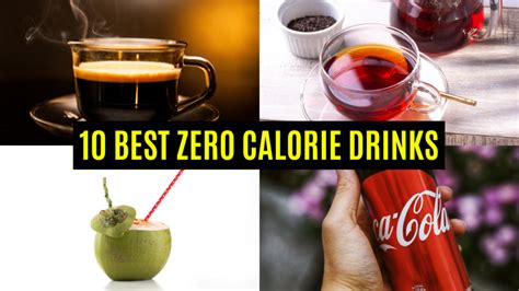 What Drinks Are Zero Calorie
