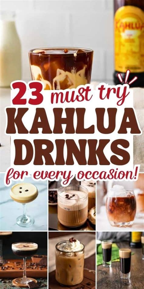 What Drinks Can I Make With Kahlua