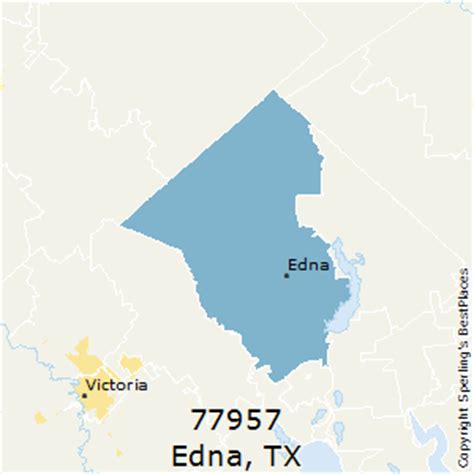What Edna Tx Zip Code