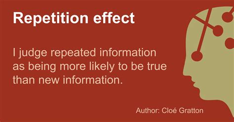 what effect does this repetition have