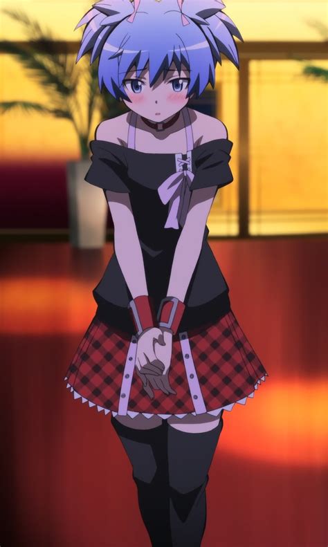 what episode does nagisa wear a skirt