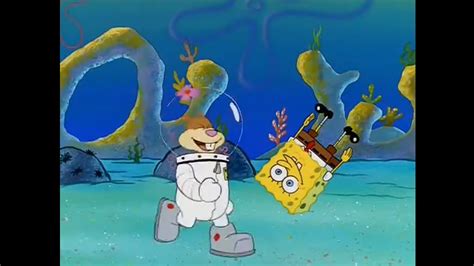 what episode of spongebob does he meet sandy