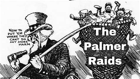 what factors led to the palmer raids