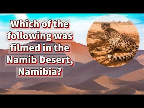 what film was filmed in namib desert namibia