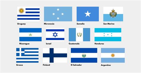 what flag is blue and white with a star in the middle