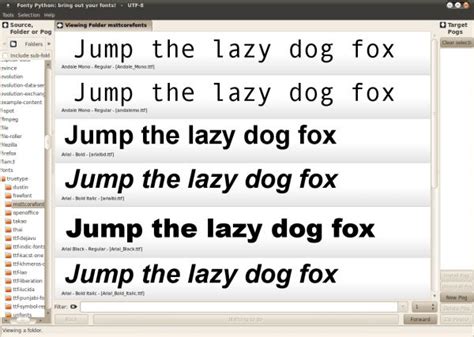 what font does python use for plots