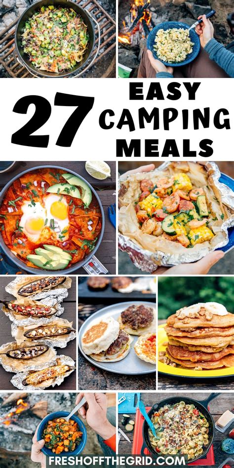 what food to bring when camping