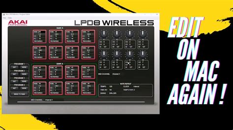 what free programs work with akai lpd8