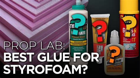 what glue to use on foam core