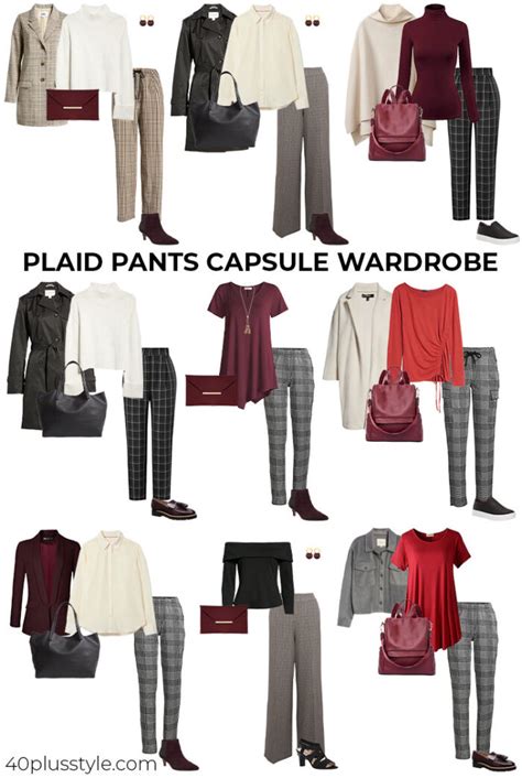 what goes good with plaid pants