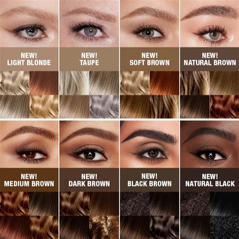 This What Hair Color Goes With Black Eyebrows Trend This Years