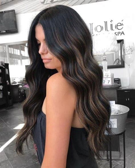  79 Stylish And Chic What Hair Color Looks Good With Black Hair For Bridesmaids