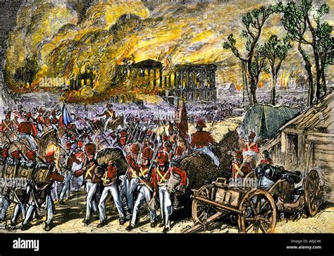 what happened after the burning of washington