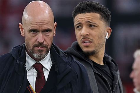 what happened between sancho and ten hag