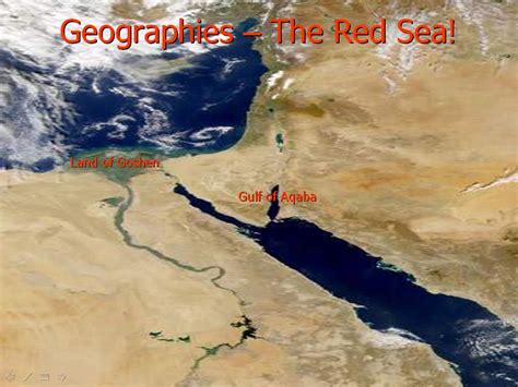 what happened in the red sea