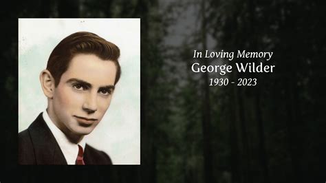 what happened to george wilder