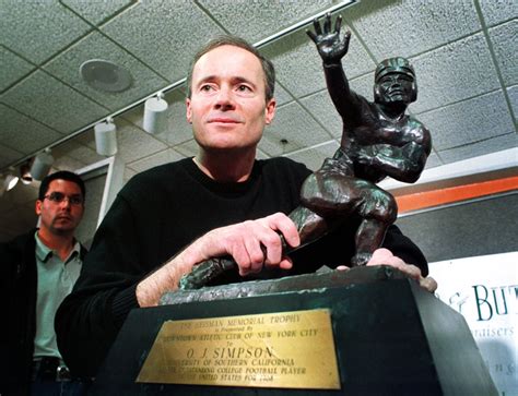 what happened to oj simpson's heisman trophy