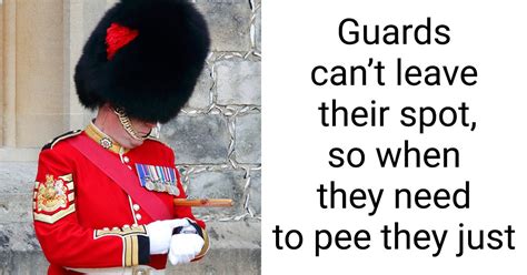 what happens if the queen's guard laughs