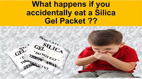 what happens if you eat silica gel
