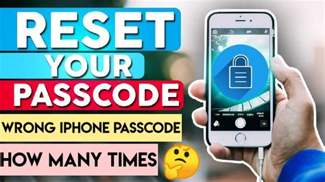 what happens if you get passcode wrong on iphone