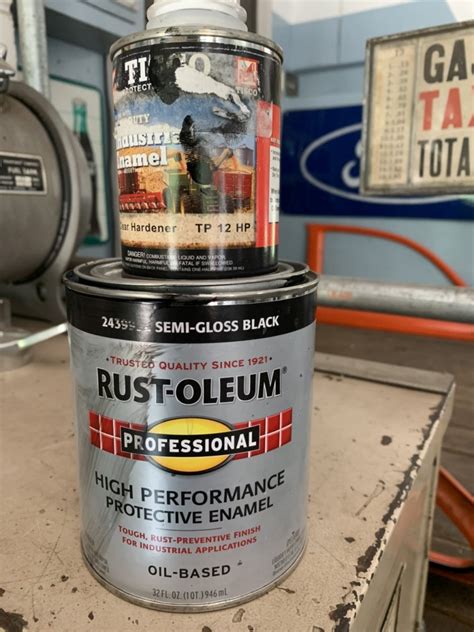 What Hardener To Use With Rustoleum