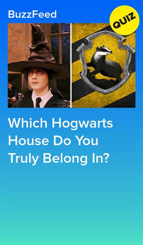 what house am i in harry potter quiz buzzfeed