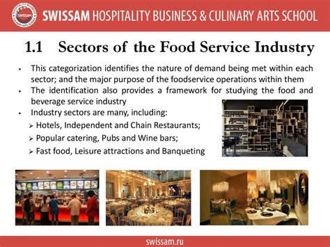 what industry does restaurants belong