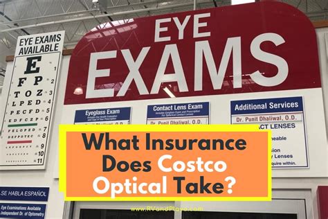 what insurances does costco vision take