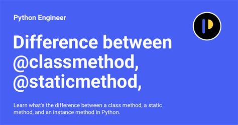 what is @staticmethod in python class
