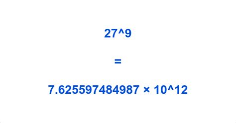 what is 1.2 to the 9th power