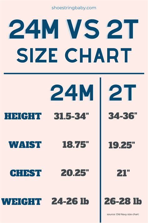 what is 2t size