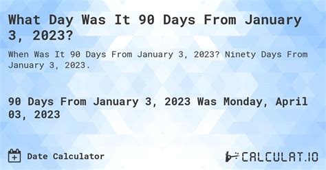 what is 90 days from 3/23/2023