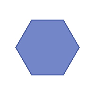 6sided Polygon ClipArt ETC