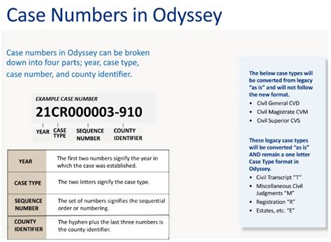 what is a case sequence number example