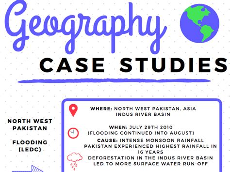what is a case study in geography