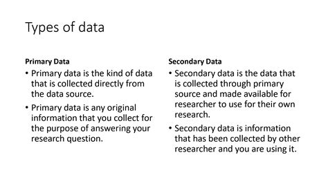 what is a characteristic of secondary sources of data collection