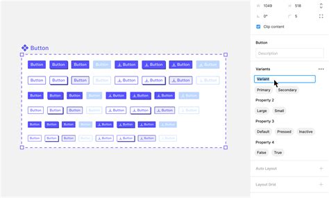what is a component variant in figma