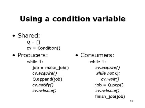 what is a condition variable