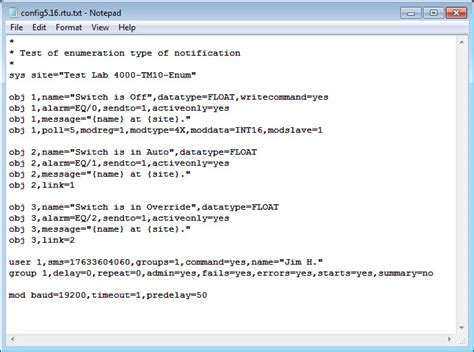 what is a configuration script