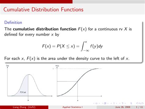 what is a cumulative distribution function in statistics