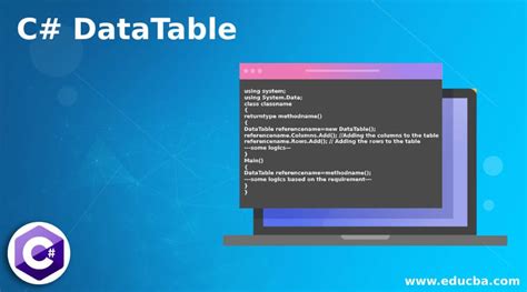What Is A Data Table C#